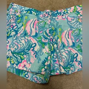 Lilly Pulitzer Floral Print Shorts